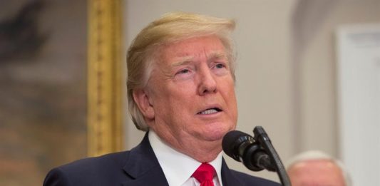 El presidente estadounidense, Donald Trump
