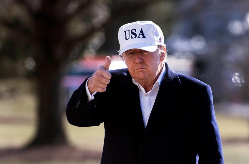 El presidente de Estados Unidos, Donald Trump.