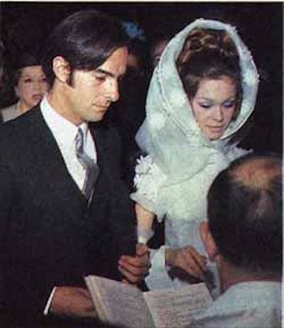 Carlos Goyanes fue su primer marido