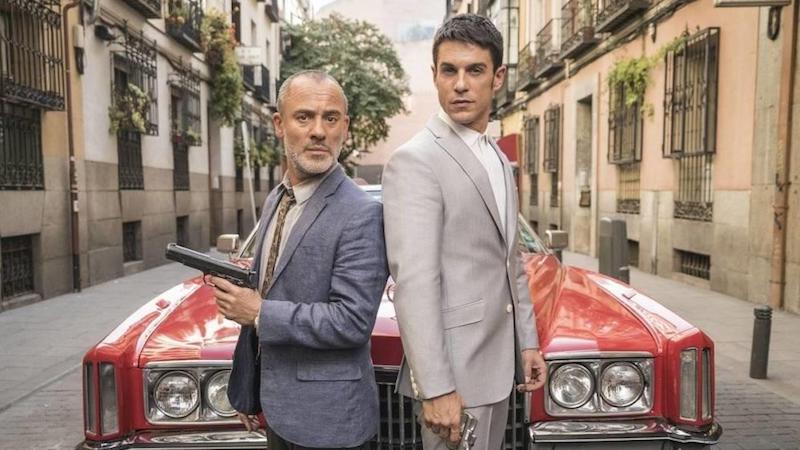 Javier Gutierrez y Alejo Sauras en la serie Estoy vivo de TVE