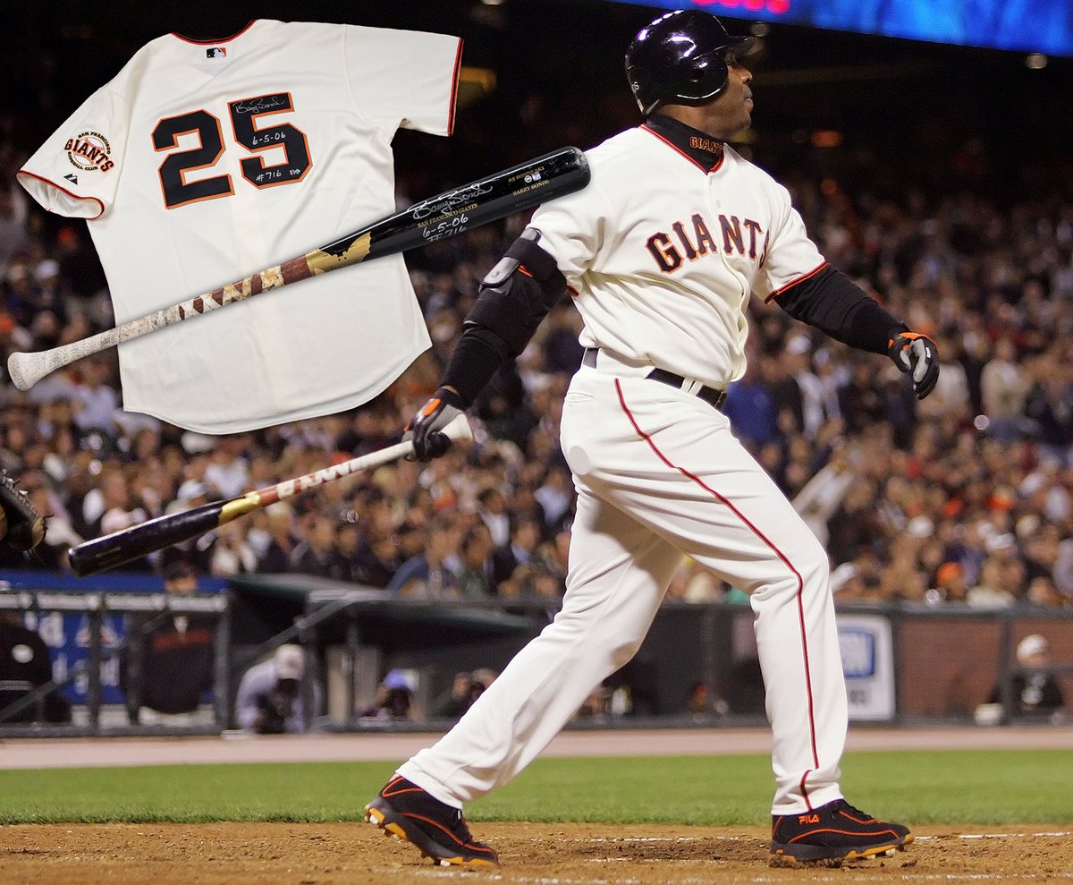Barry Bonds verá como el número 25 que vistió mientras estuvo con los Gigantes de San Francisco será retirado el sábado, 11 de agosto. (foto twitter @BarryBonds)