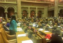 La asambleísta De La Rosa debate el Dream Act de NY con sus colegas