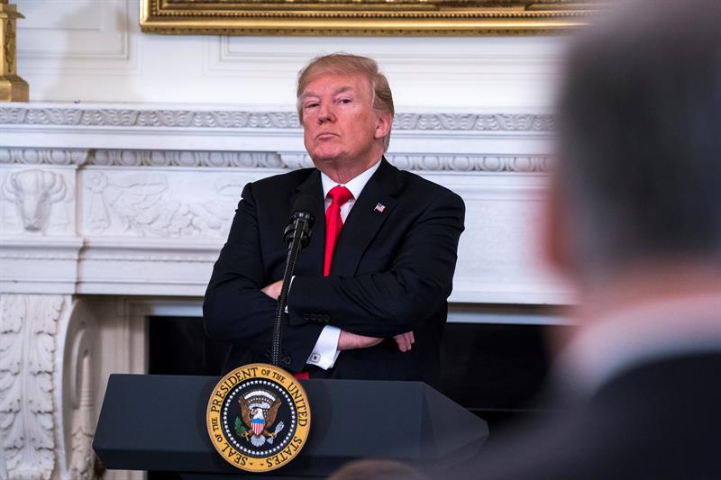El presidente estadounidense, Donald J. Trump,