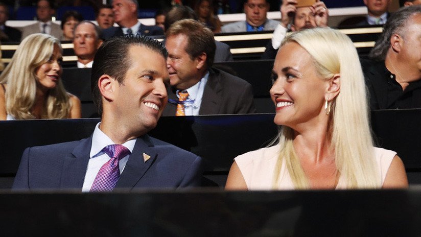 La carta, dirigida a Donald Trump Jr., fue abierta por su mujer, Vanessa, y contenía un polvo blanco sin identificar. (foto twitter)