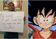 Hombre llamará a su hijo Gokú tras ganar apuesta y lograr un millón de "likes"