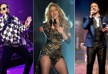 J Balvin y Shakira arrebatan a Fonsi el favoritismo en los Billboard Latinos Los colombianos J Balvin y Shakira arrebataron, con doce candidaturas, al puertorriqueño Luis Fonsi. (foto twitter @ShakColTeam)