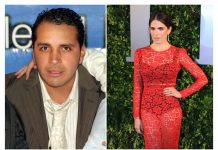 Combo de fotografías de archivo que muestran al productor Gustavo Loza, el 1 de junio de 2005, y la actriz Karla Souza, el 24 de marzo de 2015.