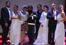 Otorgan prestigioso Premio ACE a obra producida por el Teatro de Planta del Comisionado Dominicano de Cultura La cantante calva, elenco