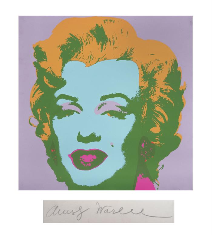 Una de las im&aacute;genes que Andy Warhol cre&oacute; de Marilyn Monroe.