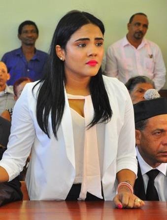 Un juez dominicano otorgó hoy la libertad condicional a la cantante Martha Heredia. (foto twitter)