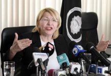 En la imagen, la exfiscal de Venezuela Luisa Ortega.