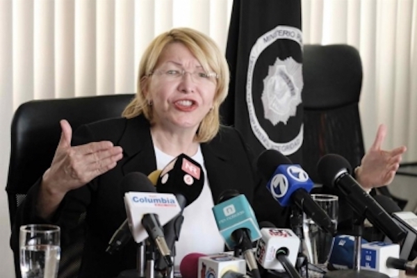 En la imagen, la exfiscal de Venezuela Luisa Ortega. 
