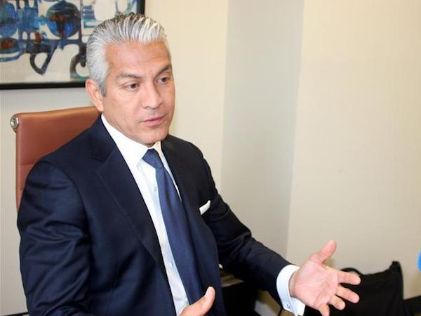 El presidente y director ejecutivo de la C&aacute;mara de Comercio Hispana de EEUU (USHCC), Javier Palomarez,