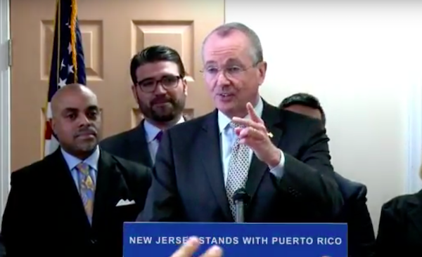 El gobernador del estado de Nueva Jersey, Phil Murphy