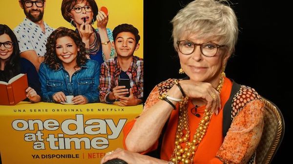 La actriz puertorriqueña Rita Moreno.