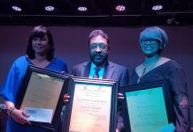 Anunciarán ganadores del XIII Premio Literario Letras de Ultramar De izq. a der. Rosa Silverio, Daniel Baruc Espinal y Minelys Sánchez, ganadores de los premios Letras de Ultramar en Poesía, Cuento y Novela respectivamente en 2016