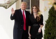 Hope Hicks abandonó hoy la Casa Blanca, un mes después de anunciar que renunciaba a su puesto de directora de comunicación