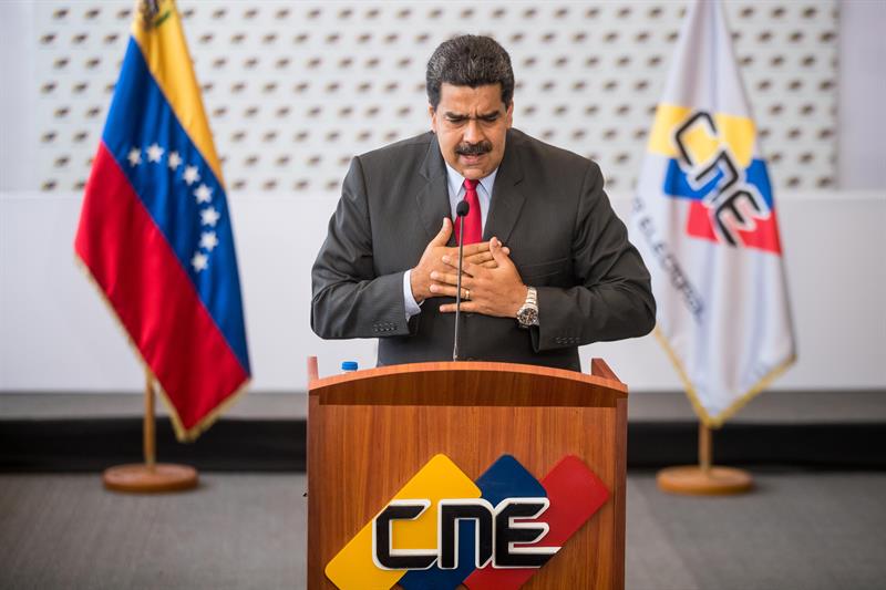 El presidente de Venezuela Nicol&aacute;s Maduro 