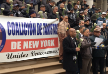 DRAMA EN EL CITY HALL; Un taxista llevo su carro para suicidarse al frente de su edificio, como protesta contra comisión de Taxis y Limosinas.