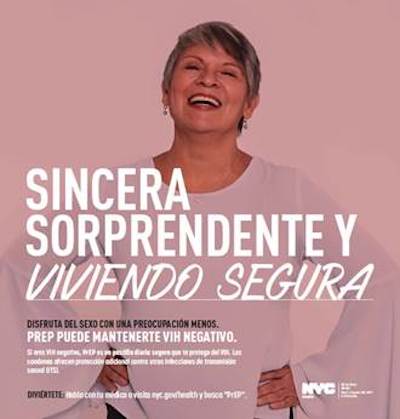 "Viviendo segura" es la &uacute;ltima de una serie de campa&ntilde;as positivas relacionadas con la salud sexual en toda la ciudad.
