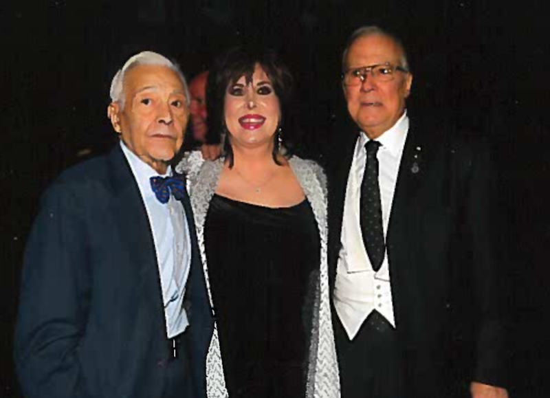 Carlos Navedo, Julie De Grandy y Manolo Garc&iacute;a Oliva