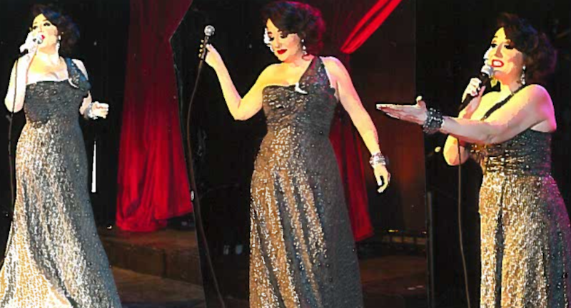 Inma Heredia en su maravillosa i nterpretación de Amor eterno