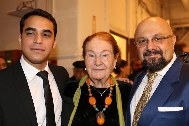 Juan Carlos Escudero, Nilda Tapia y Jorge Saade Scaff