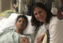 El estudiante de origen venezolano Anthony Borges, que resultó herido de gravedad en la matanza de 17 personas en la secundaria de Parkland