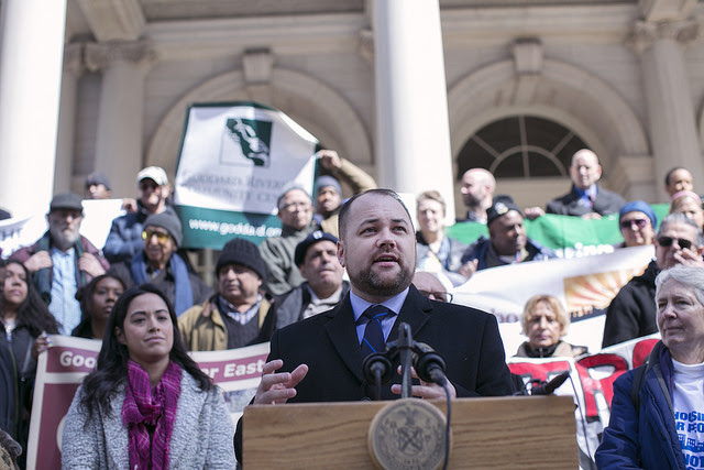 Hon. Corey Johnson, Presidente del Concejo de la Ciudad de Nueva York.