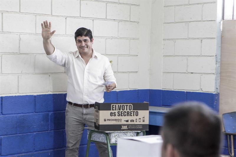 Carlos Alvarado del Partido Acci&oacute;n Ciudadana.