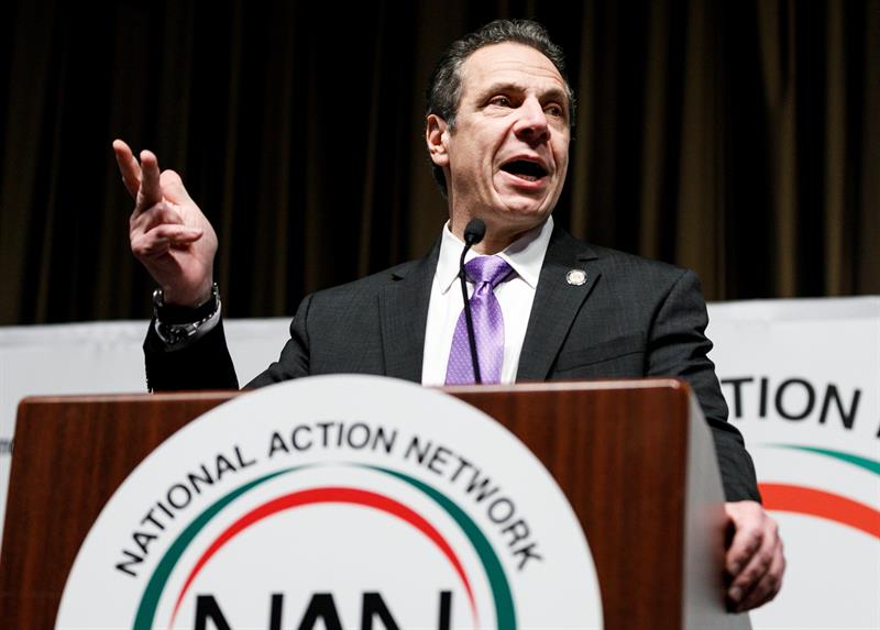 El gobernador de Nueva York, Andrew Cuomo