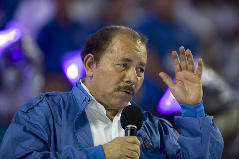 El presidente de Nicaragua, Daniel Ortega