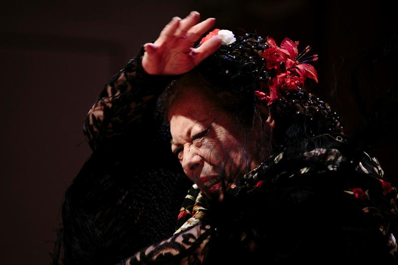 La bailarina espa&ntilde;ola de flamenco gitano "La Chana" 
