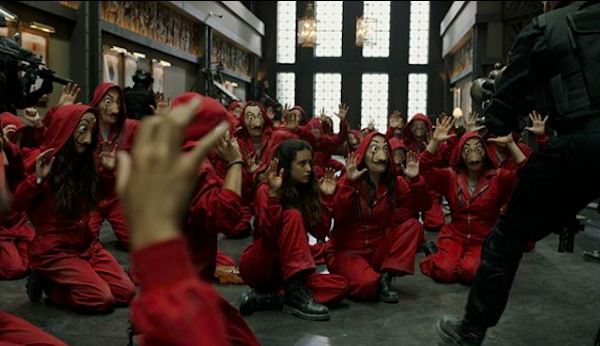 "La casa de papel", la serie de Netflix de mayor &eacute;xito en habla no inglesa