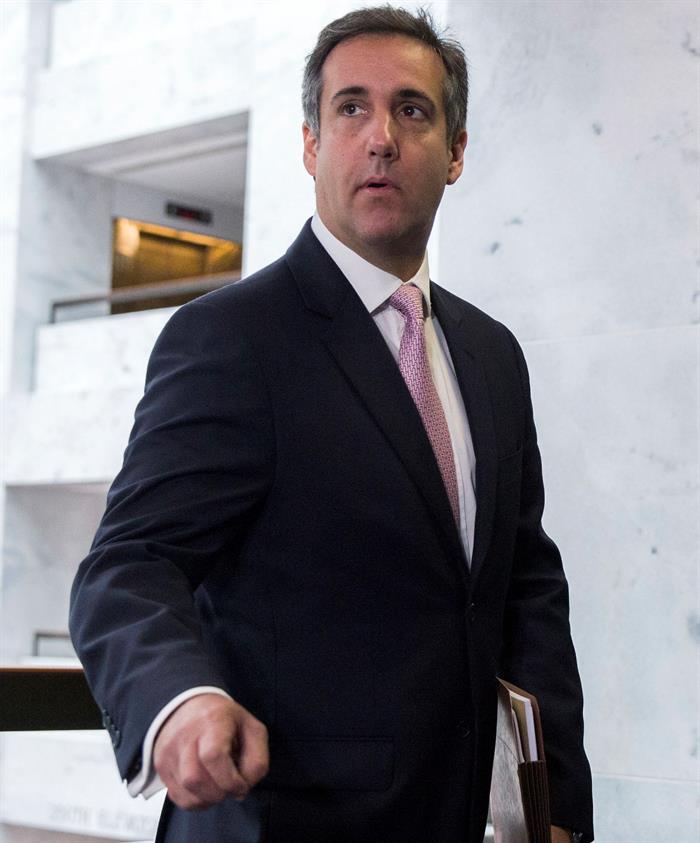Fotograf&iacute;a de archivo del 19 de septiembre de 2017 que muestra a Michael Cohen, exabogado de negocios y socio cercano del presidente de los Estados Unidos, Donald J. Trump