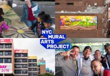 El público puede ayudar a pintar partes de los murales en dos Festivales Comunitarios de Pintura: uno es este sábado, 28 de abril en el Bronx y el otro, el próximo sábado, 5 de mayo en Brooklyn.
