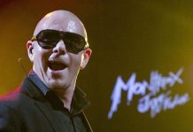 El cantante cubano-estadounidense "Pitbull"