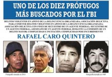 Refuerzan la búsqueda del narcotraficante mexicano Caro Quintero