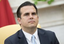 El gobernador de Puerto Rico, Ricardo Rosselló