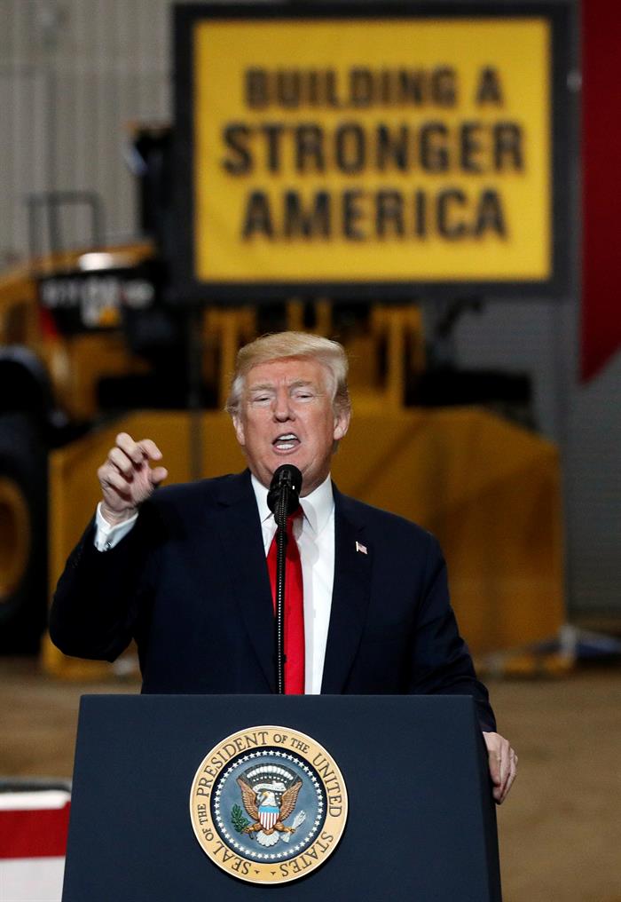 El presidente de los Estados Unidos Donald J. Trump