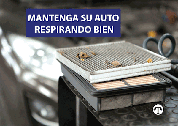 Respire tranquilo y mantenga la comodidad y durabilidad de su carro cambiando los filtros de aire regularmente.