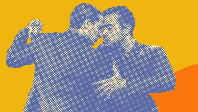Ilustración de "Male Tango", Michael Molfetas.