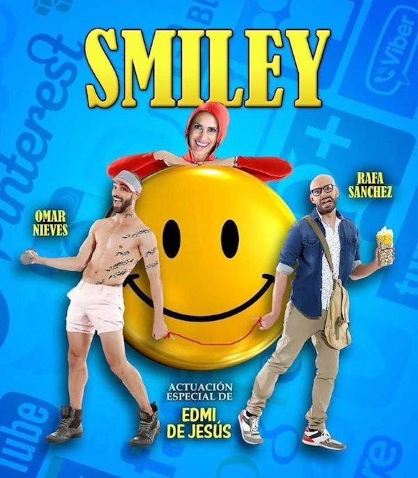 Cartel publicitario de Smiley