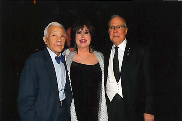 Carlos Navedo, Julie De Grandy y Manolo García Oliva