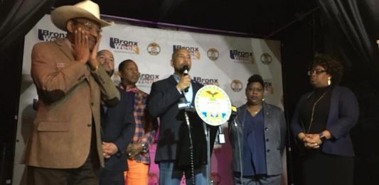 El presidente del condado de El Bronx, Ruben Diaz Jr.,