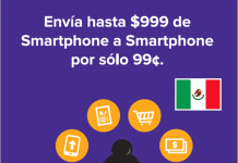 Envíe dinero a México usando una nueva aplicación móvil Una nueva aplicación le permite utilizar su smartphone para enviar dinero en forma segura a sus seres queridos en México.