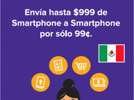 Una nueva aplicación le permite utilizar su smartphone para enviar dinero en forma segura a sus seres queridos en México.