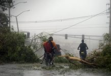 Fotografía de archivo de los daños causados tras el paso del huracán María en Puerto Rico.