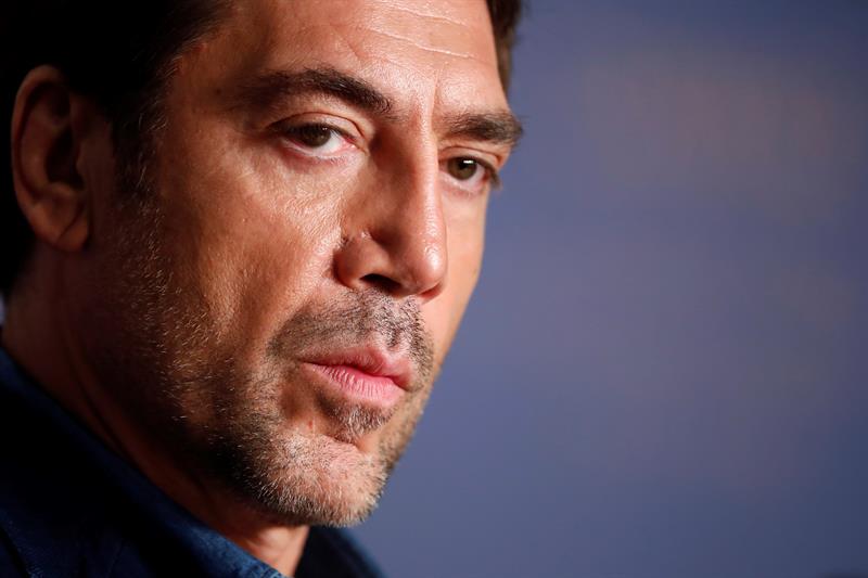 El actor espa&ntilde;ol Javier Bardem posa durante la rueda de prensa de presentaci&oacute;n de la pel&iacute;cula "Todos lo saben" en la 71 edici&oacute;n del Festival de Cannes
