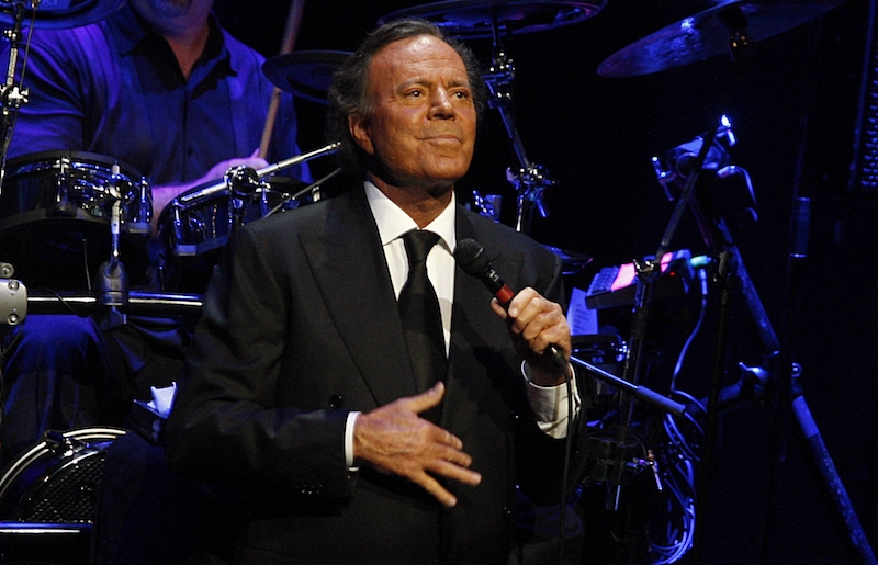 El cantante espa&ntilde;ol Julio Iglesias